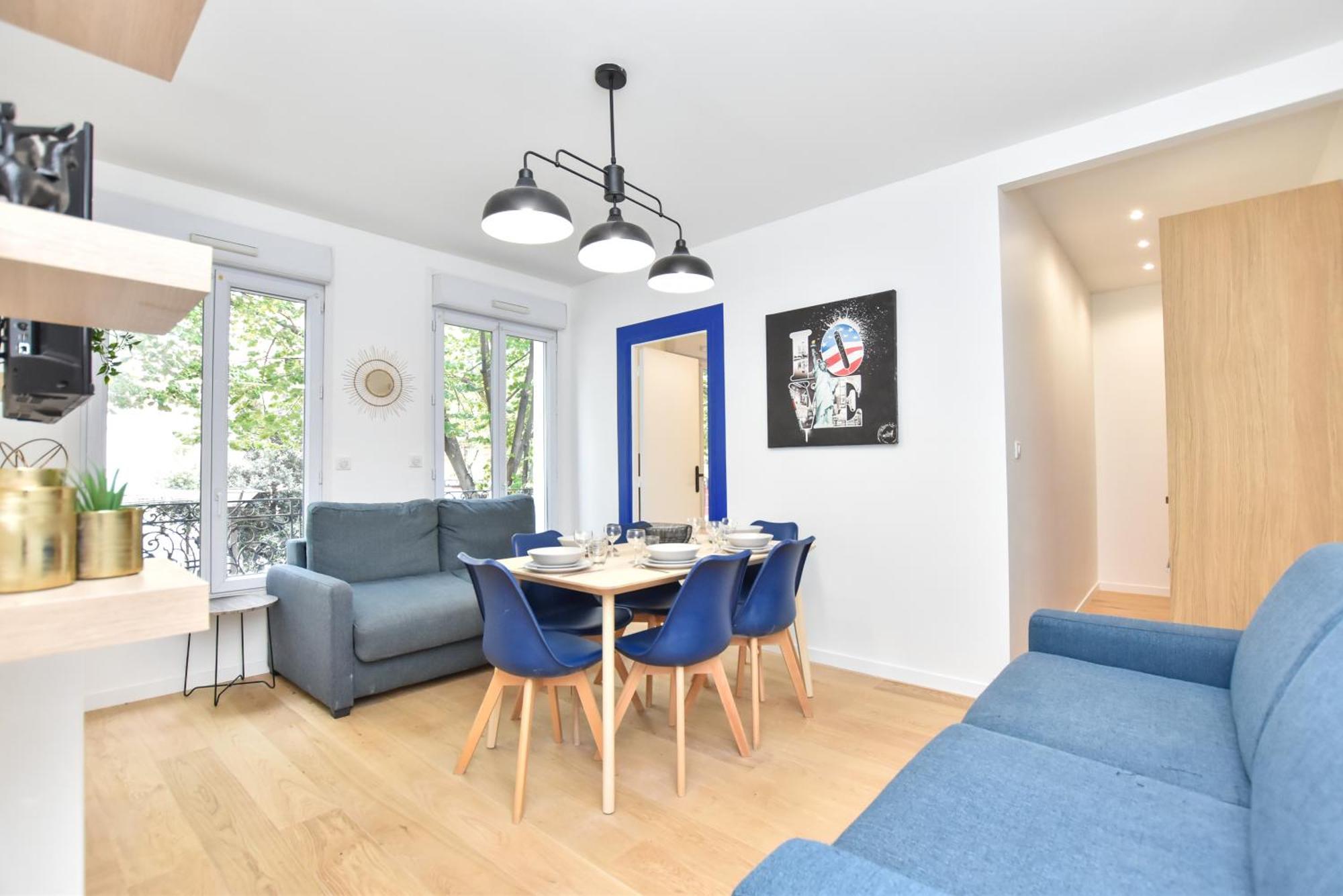 Authentic Apartment - 1Br-6P - Saint-Fargeau Paris Exterior photo